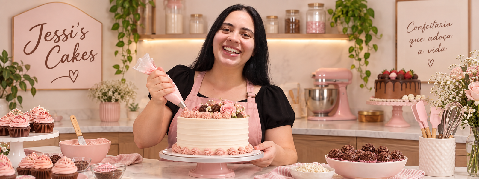 Bolo artesanal Jessi's Cakes
